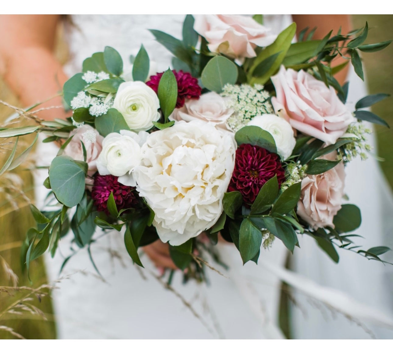 Custom Bridal Bouquet Painting (Wedding or Anniversary)