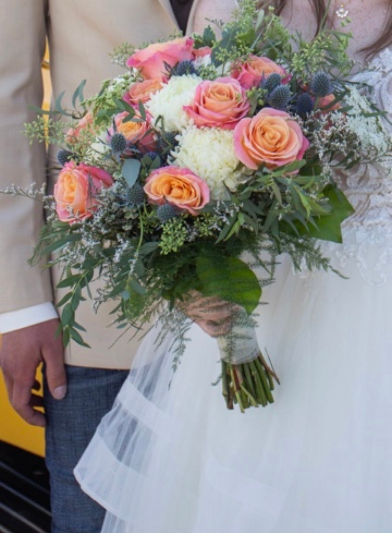 Custom Bridal Bouquet Painting (Wedding or Anniversary)
