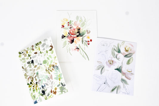 The Florist Greeting Card Collection (3 Pack)