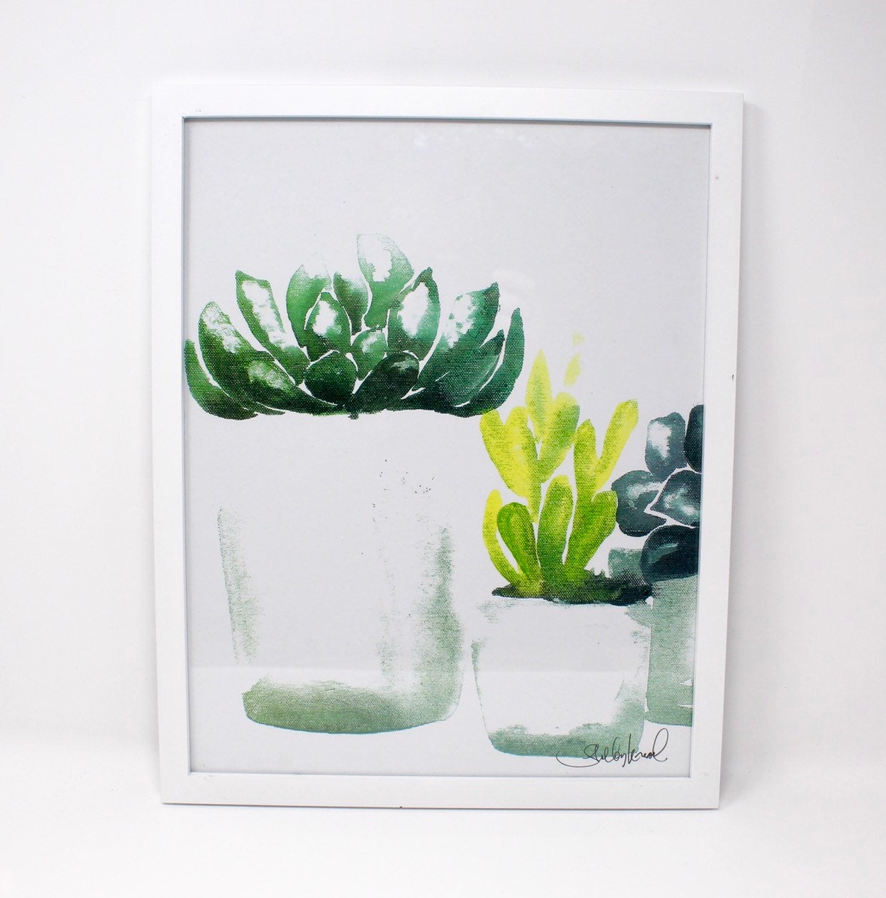 printable succulent pictures Succulent Art Print (4) on 11x14 Paper, Wall Art, Home Decor, Botanica – Shelby Kregel Art and Design