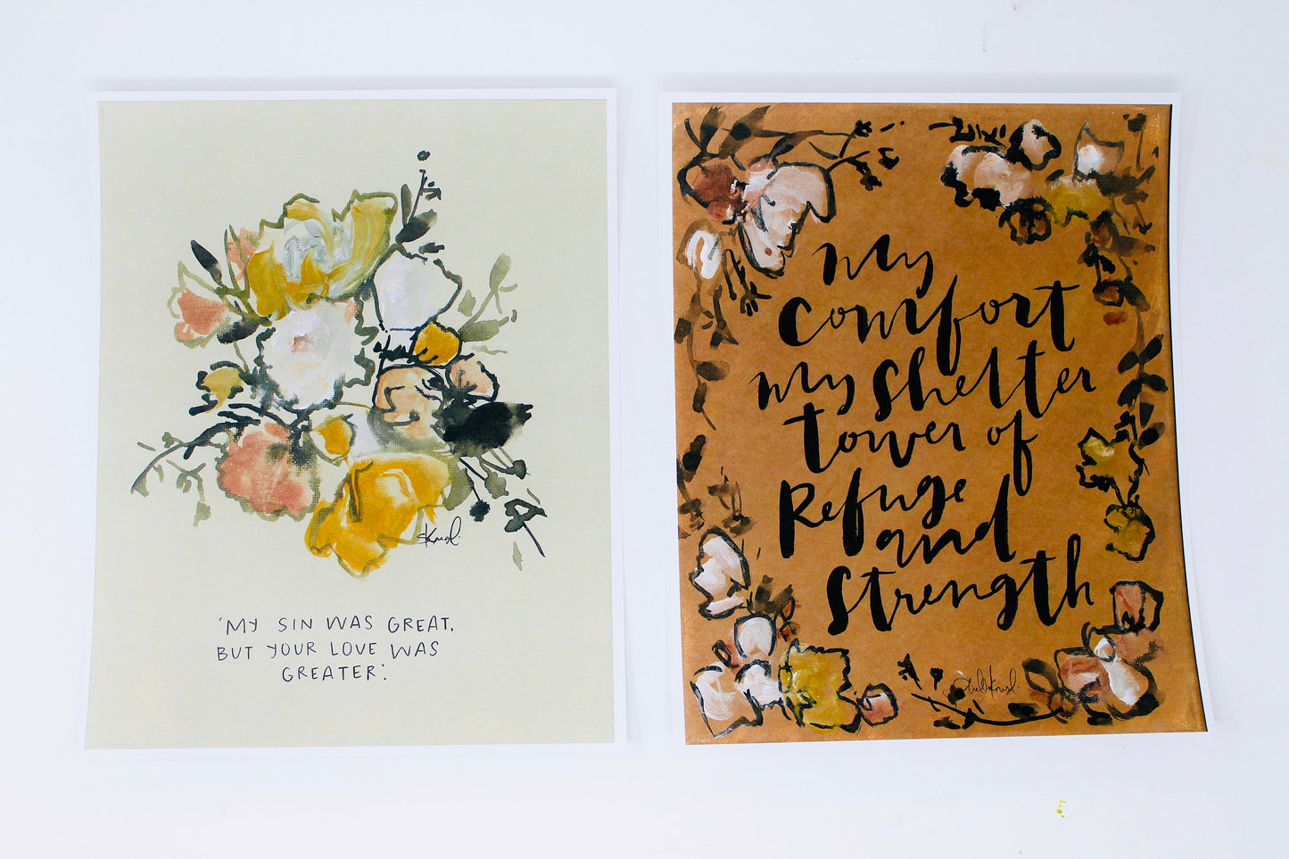 My Comfort My Shelter Print 8X10 Home Decor