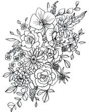Load image into Gallery viewer, &quot;Line Floral 11x14in Print&quot;