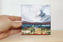 Load image into Gallery viewer, Remy- 4x4 Simple Landscape Original Painting on Deep Set Canvas