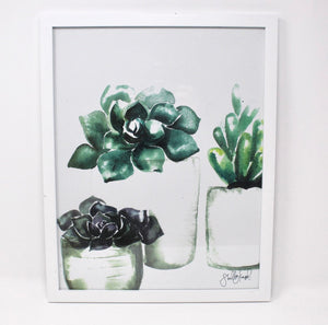 Succulent Art Print (2), Gallery Wall, Home Decor, Simple, Painting 11x14