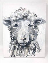 Load image into Gallery viewer, Sheep print! Home decor art print sheep painting 11x14in